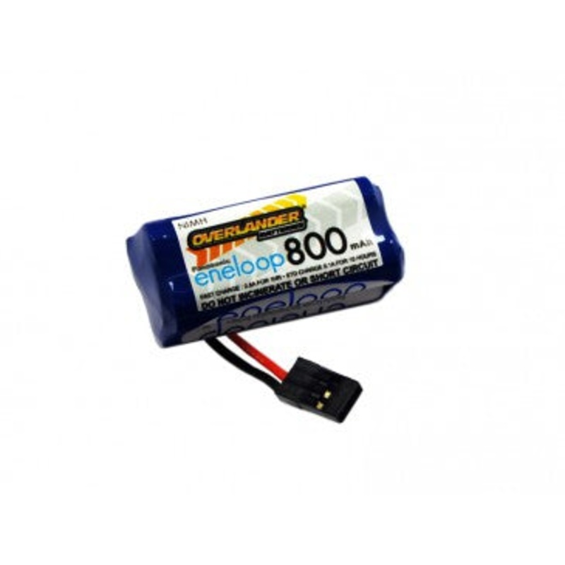 Overlander Panasonic Eneloop 800mAh AAA 4.8v RX Receiver Battery Pack Square 2823
