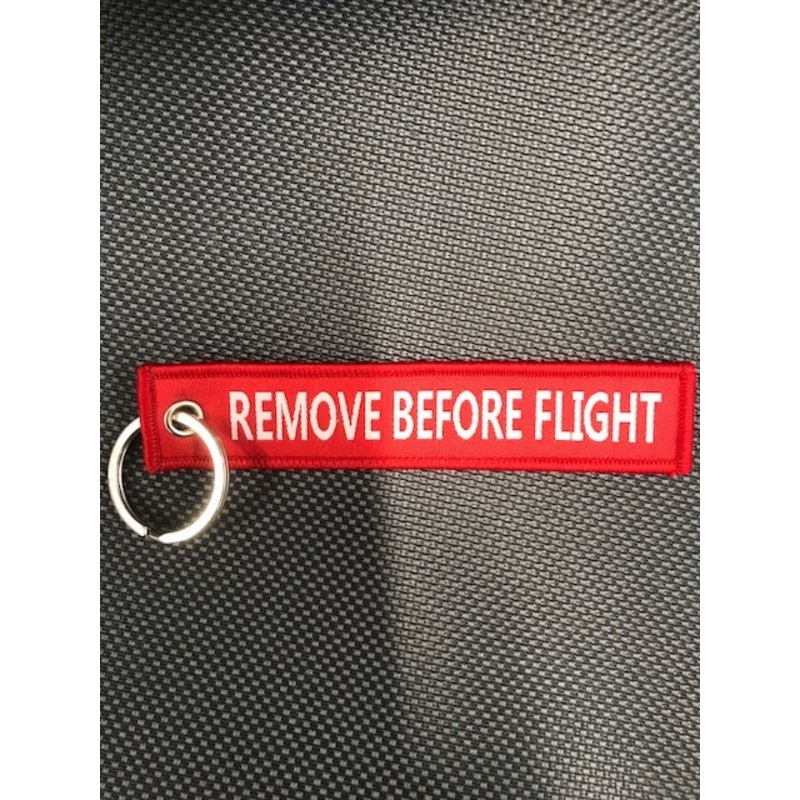 Remove Before Flight Flag Tag from Aviation Design