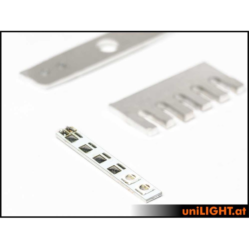 UniLight Flat Diy Navigation Light, 2Wx2 – Red