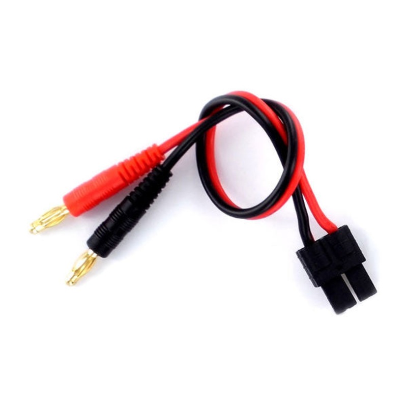 Etronix Charge Lead 4mm To Traxxas Male ET0269