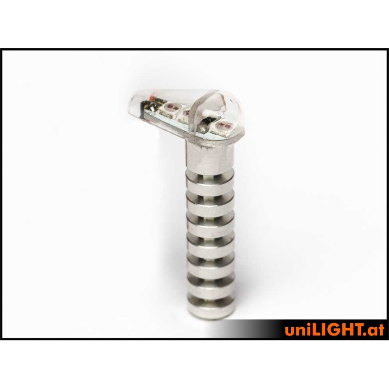 UniLight 7mm Pro Strobe Light, 6Wx2 – White