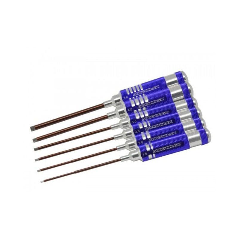 Arrowmax Allen Wrenches 1.5, 2.0, 2.5, 3.0, 4.0, 5.0mm (6 pcs) AM110992