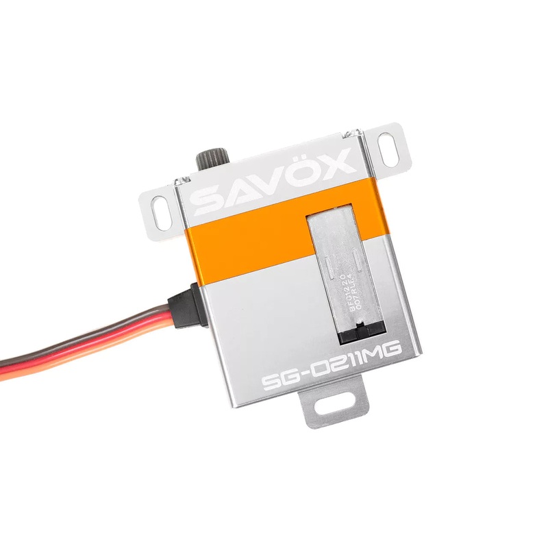 Savox SG-0211MG Low Profile Glider Digital Servo 8kg/0.13s 4.8V – 6V SG0211MG