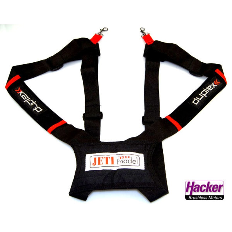 4-point Adjustable Harness Transmitter Neck Strap for Jeti DC & DS DUPLEX 2,4EX Radios JMS-DC-CS