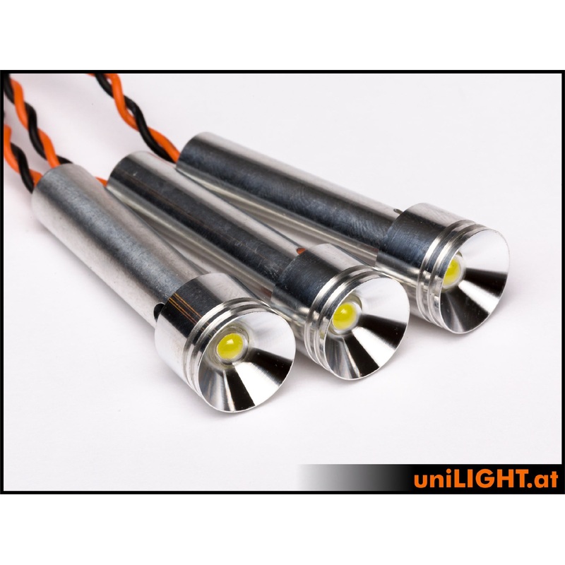 UniLight 15mm Triple-Spotlight, 3X8W, T-Fuse – White