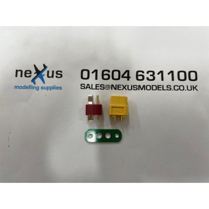 XT60 or Deans PCB Board Ideal to mount your battery connector