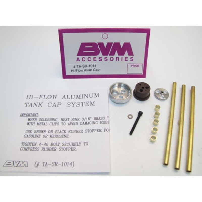 BVM Hi-Flow Aluminum Tank Cap System TA-SR-1014