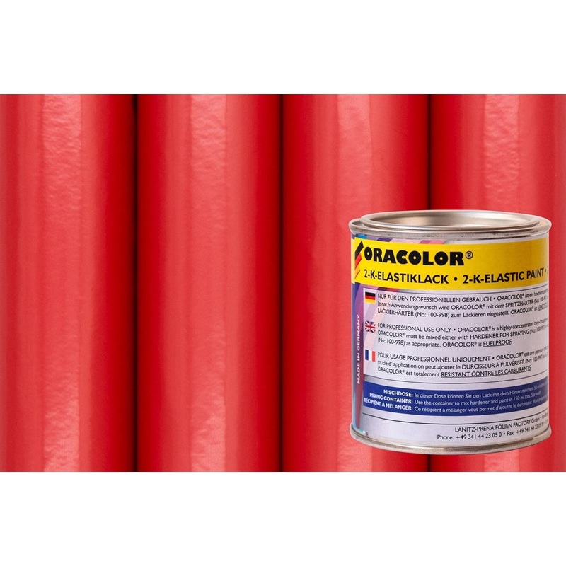 ORACOLOR for ORACOVER 2-K-Elastic Varnish Ferrari Red Paint (100ml) from Oracover 121-023