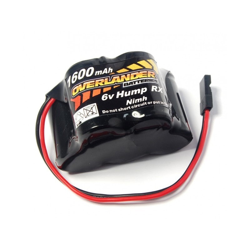 Overlander NiMH Battery Pack 2/3 AF 1600mah 6v RX Hump 419