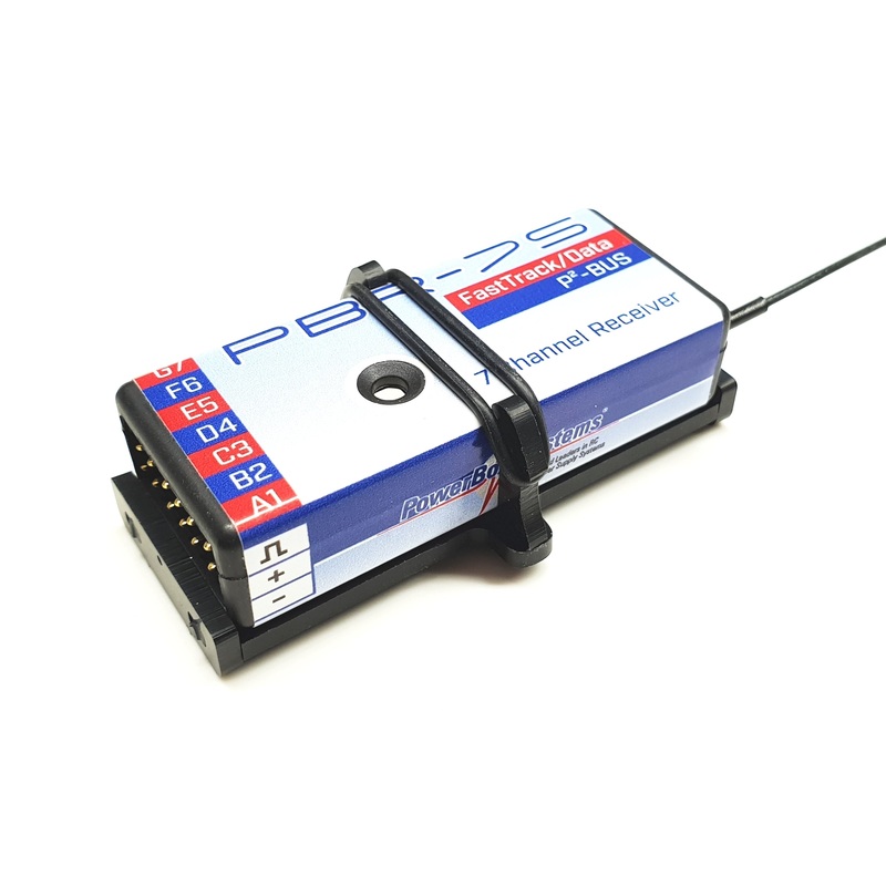 PowerBox PBR-7S Receiver Click Holder from STV-Tech 013-62