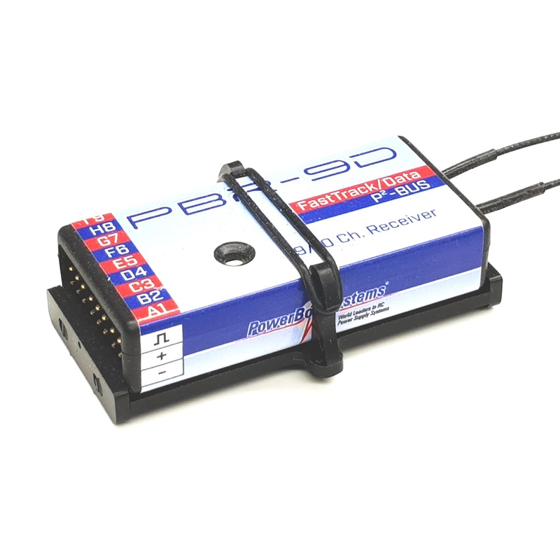 PowerBox PBR-9D Receiver Click Holder from STV-Tech 013-63