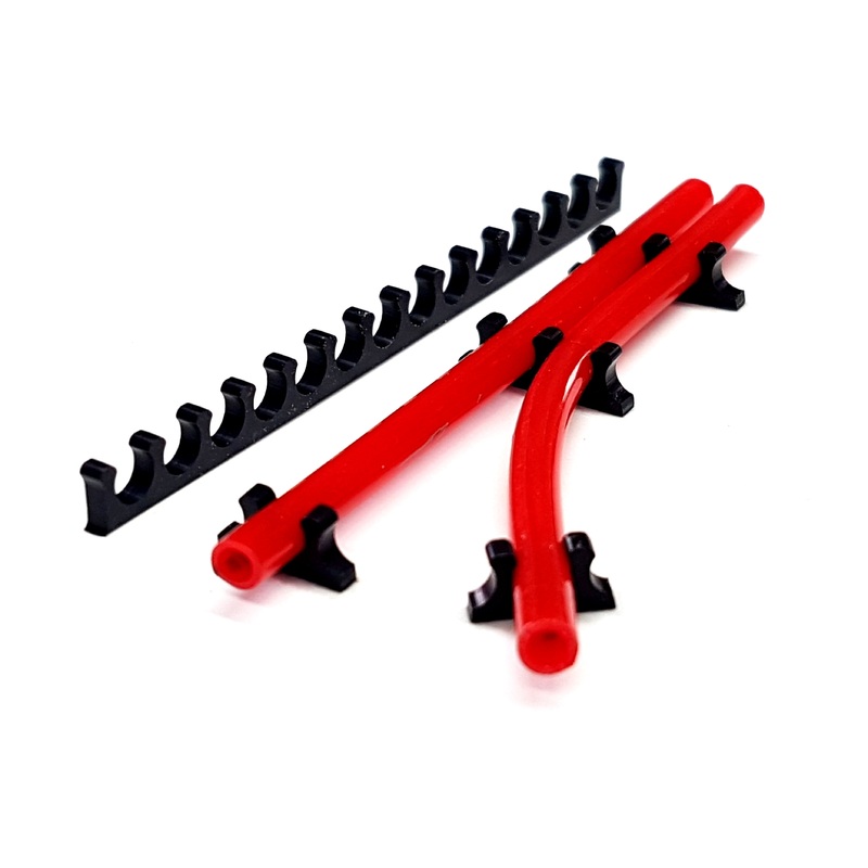 Tube Holder 4mm Black ABS Click Holder from STV-Tech 011S-17