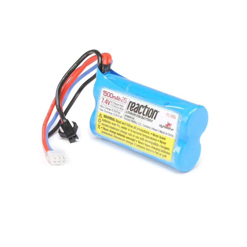 Dynamite 7.4V 1500 mAh 2S Li-Ion: Jet Jam Pool Racer DYNB0110