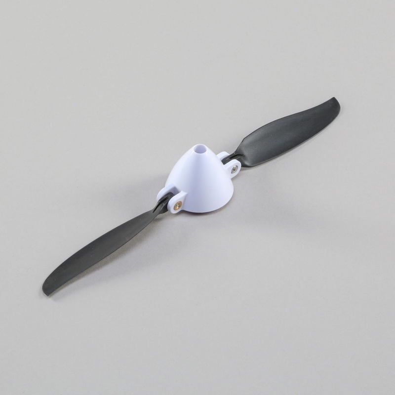 E-Flite Folding Prop/ Spinner Set: 1.2M Opterra EFL11408