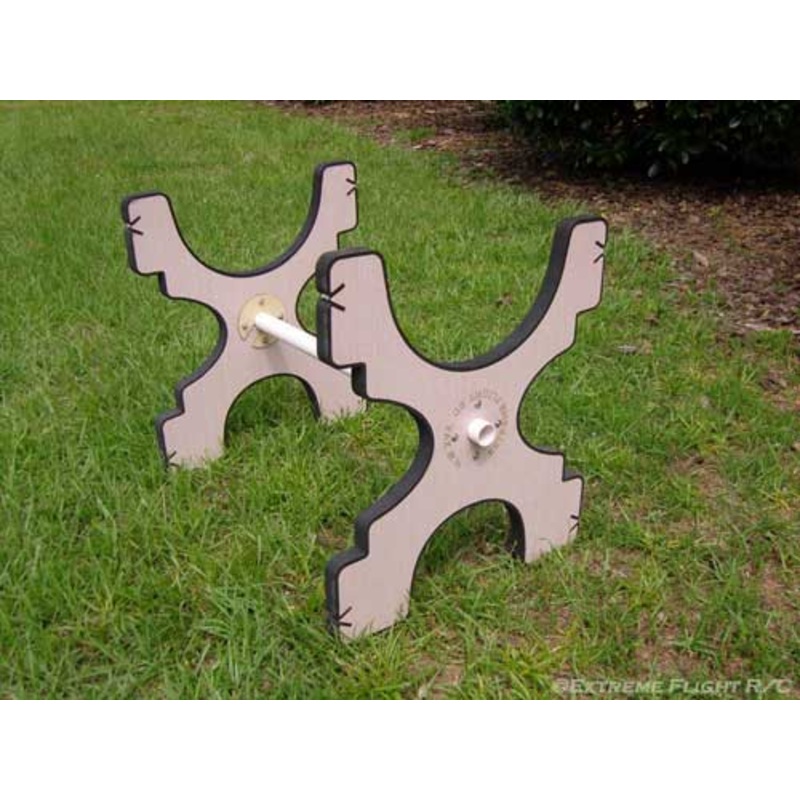 4 in 1 Airplane Stand Wooden from Extreme Flight EXT-ACC-AIRSTAND