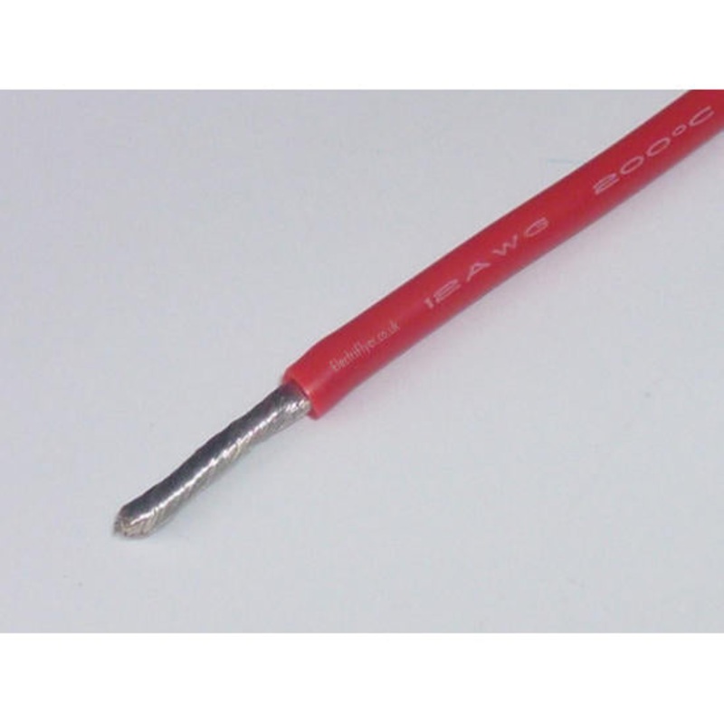 Silicone Wire 12AWG Red