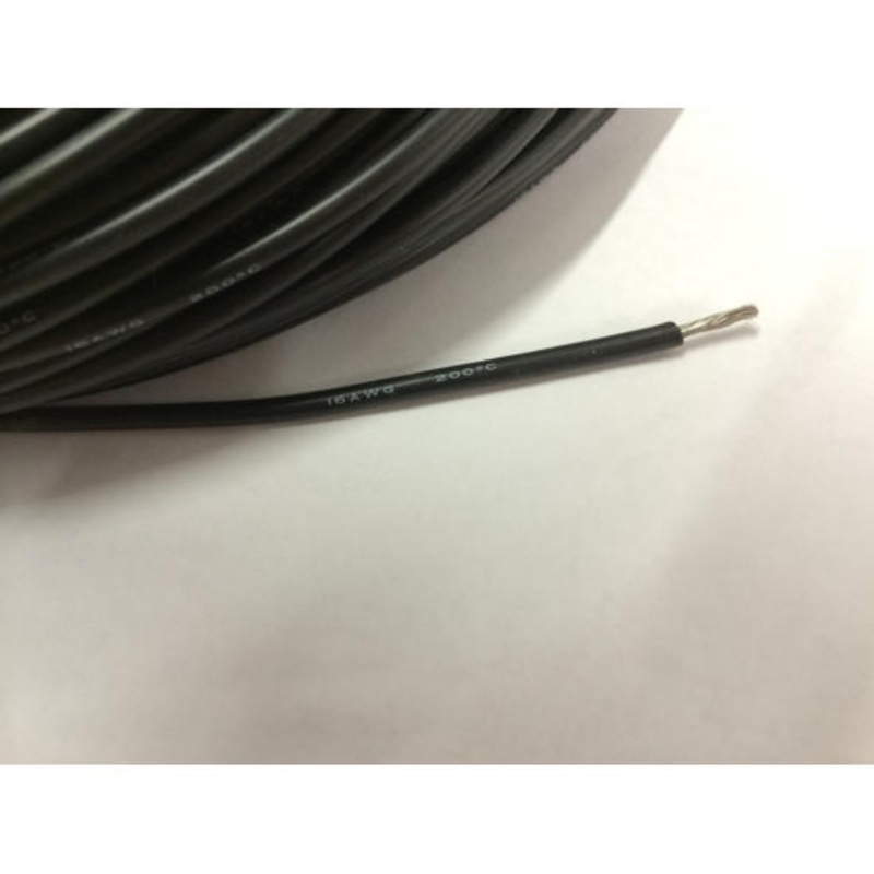 Silicone Wire 16AWG Black