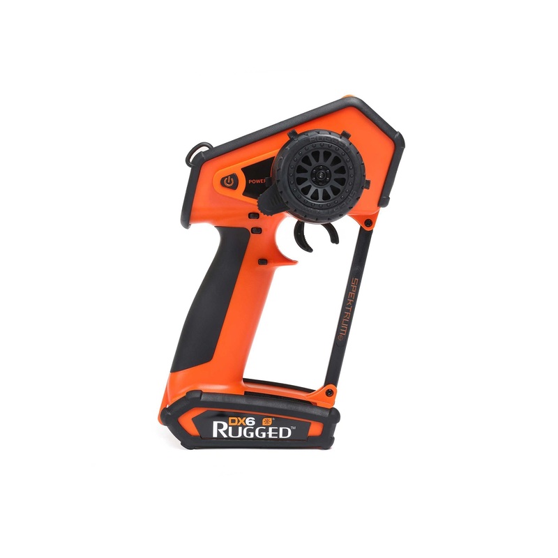 Spektrum DX6 Rugged 6-Channel DSMR Transmitter Only, Orange SPMR6215O