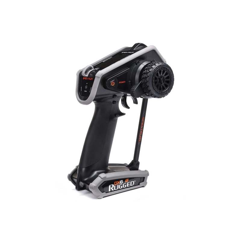 Spektrum DX6 Rugged 6-Channel DSMR Transmitter with SR515 Receiver SPM6215