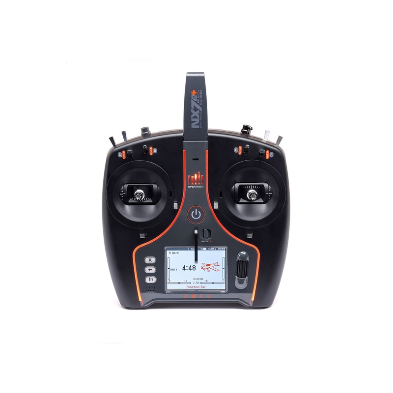 Spektrum NX7e+ 14-Channel DSMX Transmitter Only Black Edition SPMR7120EU