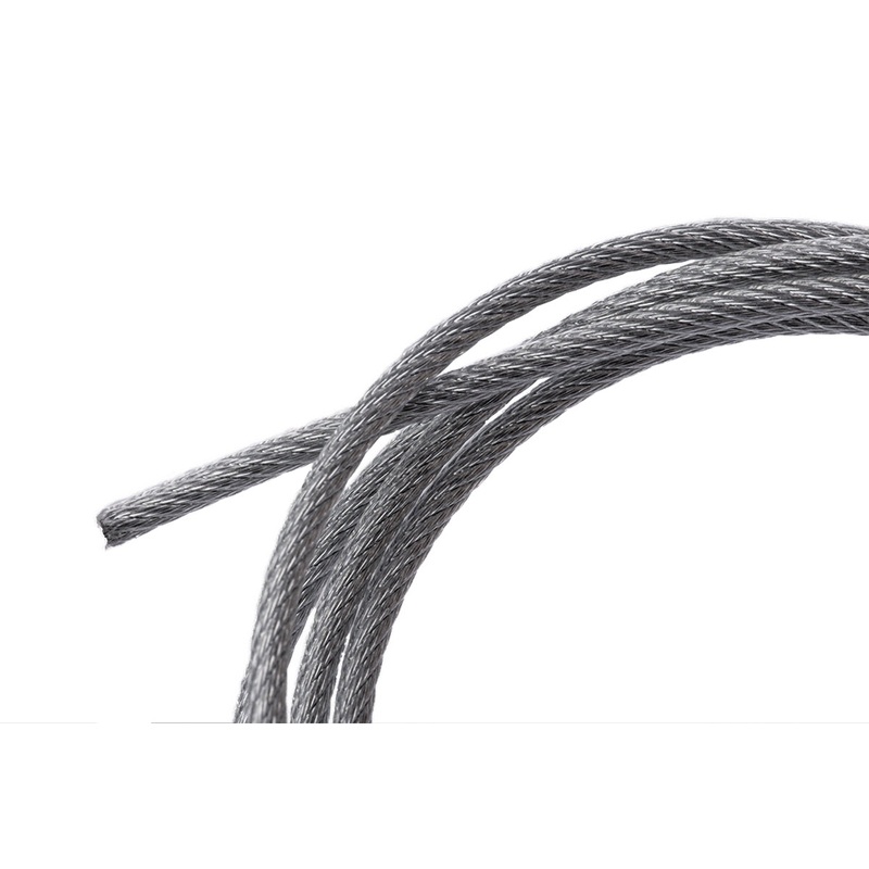 3.1mm (1/8) Closed Loop Nylon Covered Trace Wire Flexible Stainless Steel 500kg strain 2m