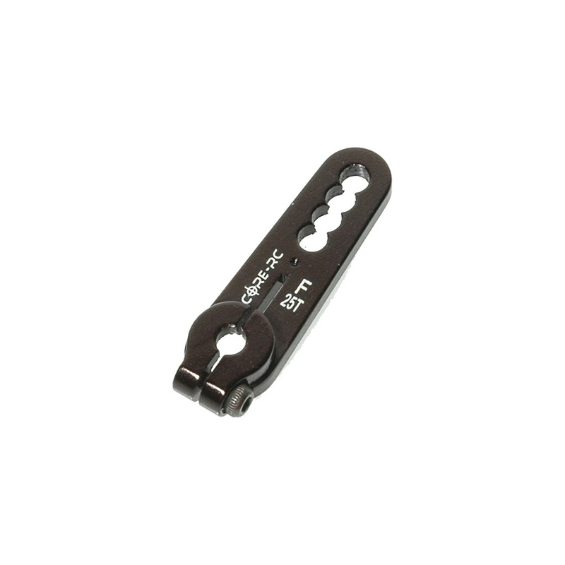 Alloy Servo Arm 25T – Futaba 15.5, 18.25, 21 & 23.75mm Holes from Core-RC CR117